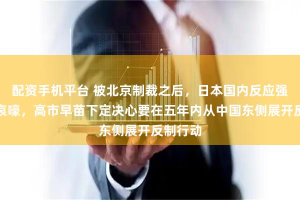 配资手机平台 被北京制裁之后，日本国内反应强烈一片哀嚎，高市早苗下定决心要在五年内从中国东侧展开反制行动