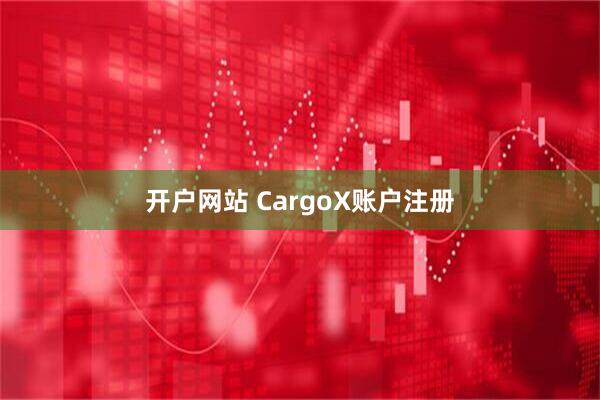 开户网站 CargoX账户注册